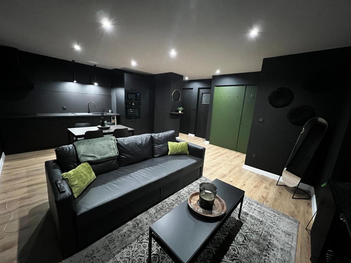 Appartement Moderne Full Black Dunkerque Centre Dunkirk Ngoại thất bức ảnh