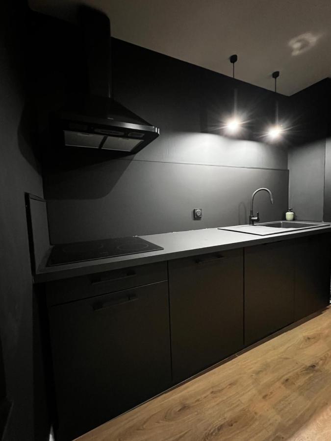 Appartement Moderne Full Black Dunkerque Centre Dunkirk Ngoại thất bức ảnh